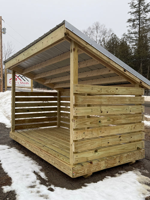 6x12 Wood Shed