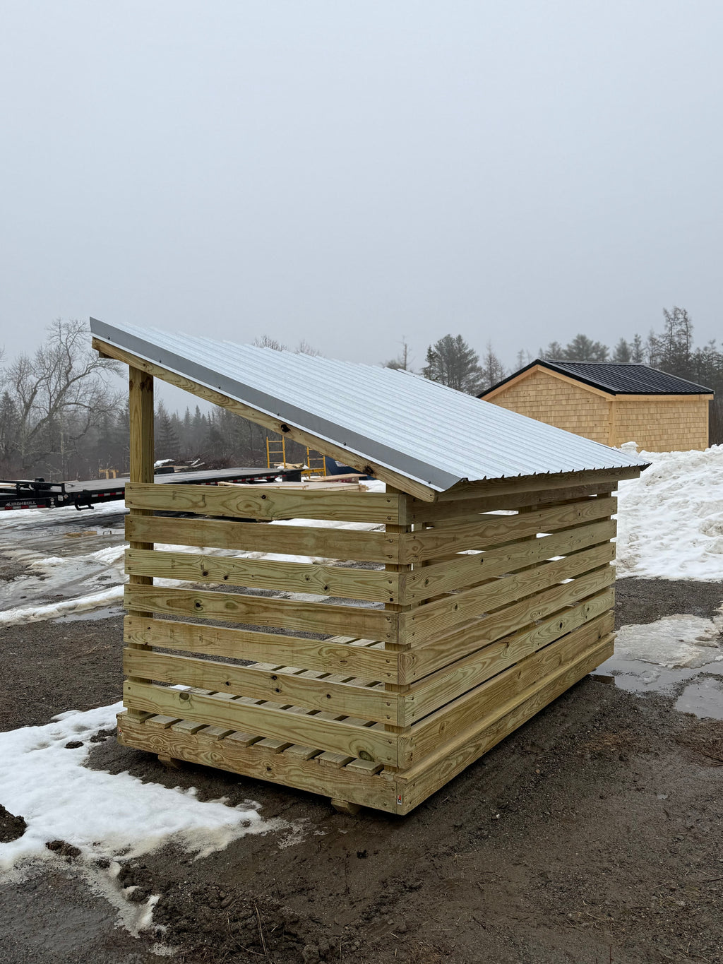 6x12 Wood Shed