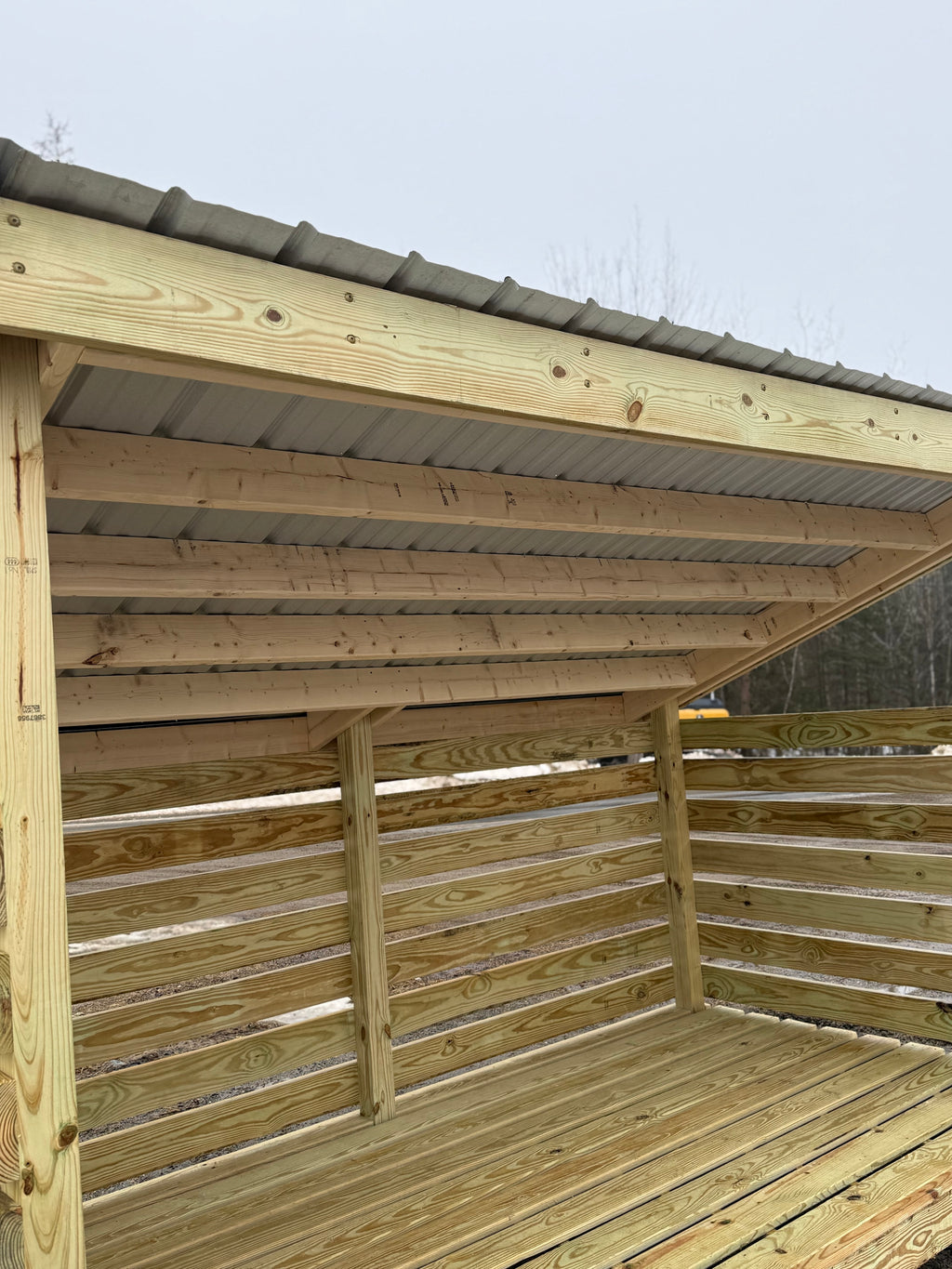 6x12 Wood Shed