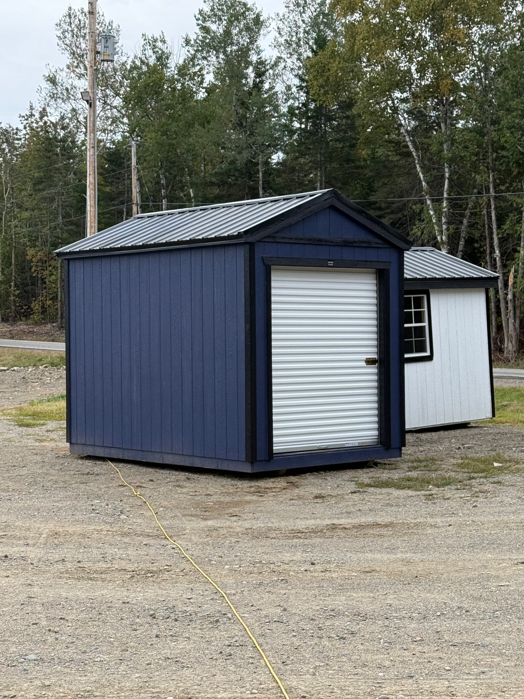 8x12 Storage Shed Garage style