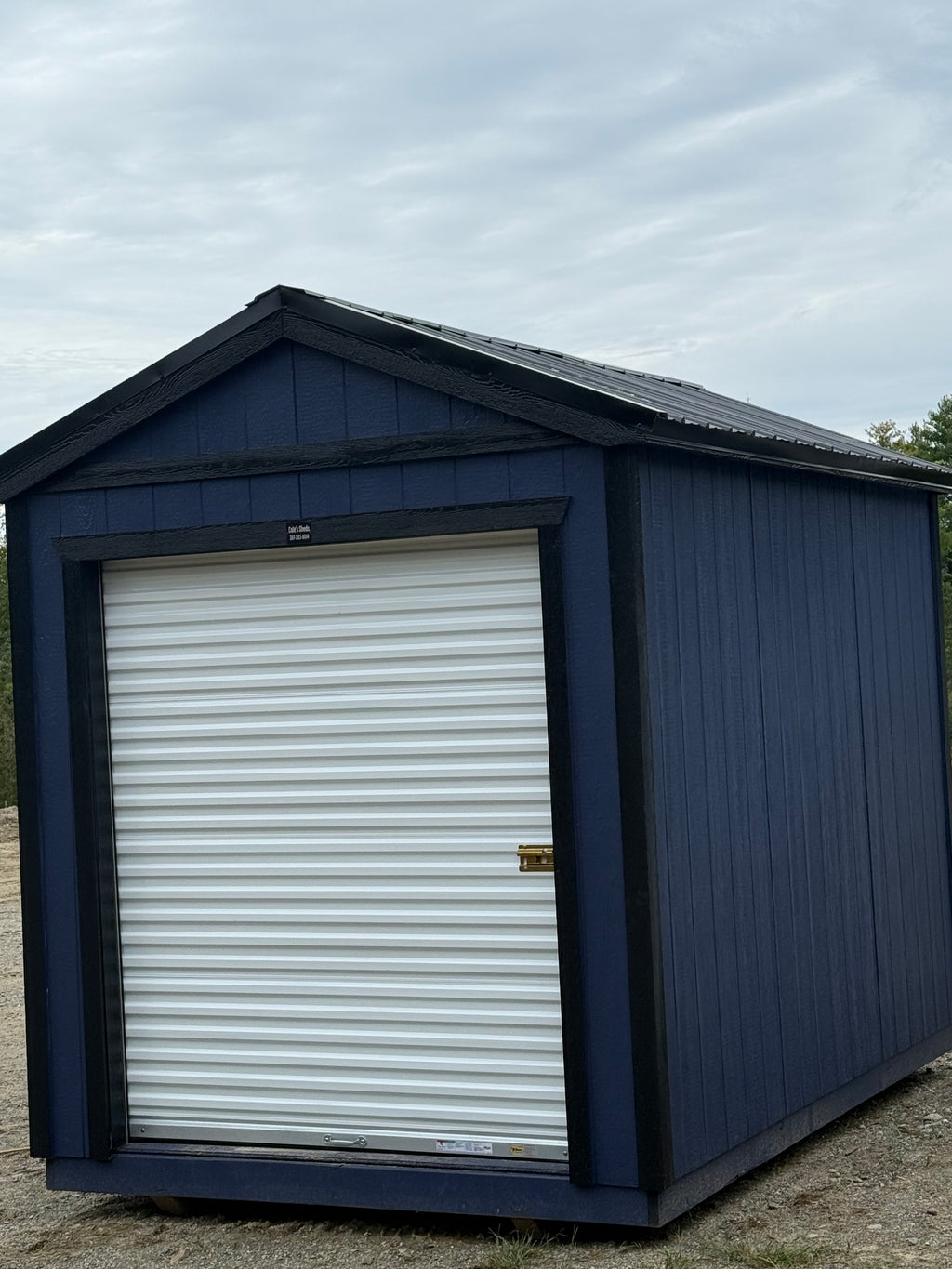 8x12 Storage Shed Garage style