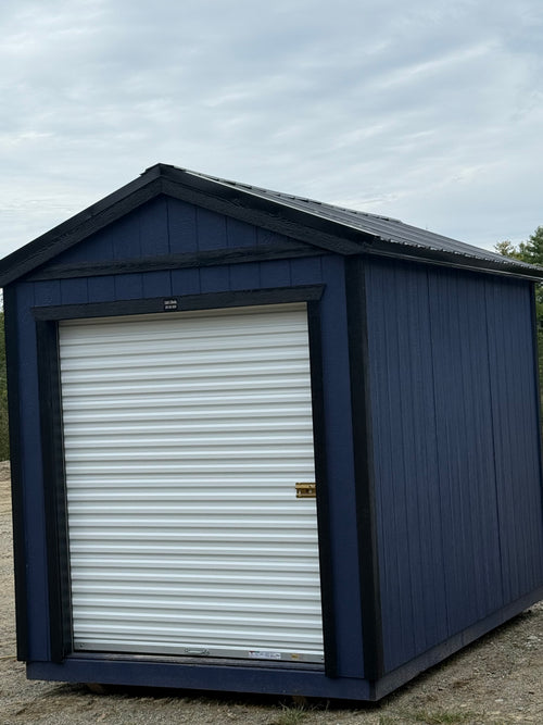 8x12 Storage Shed Garage style