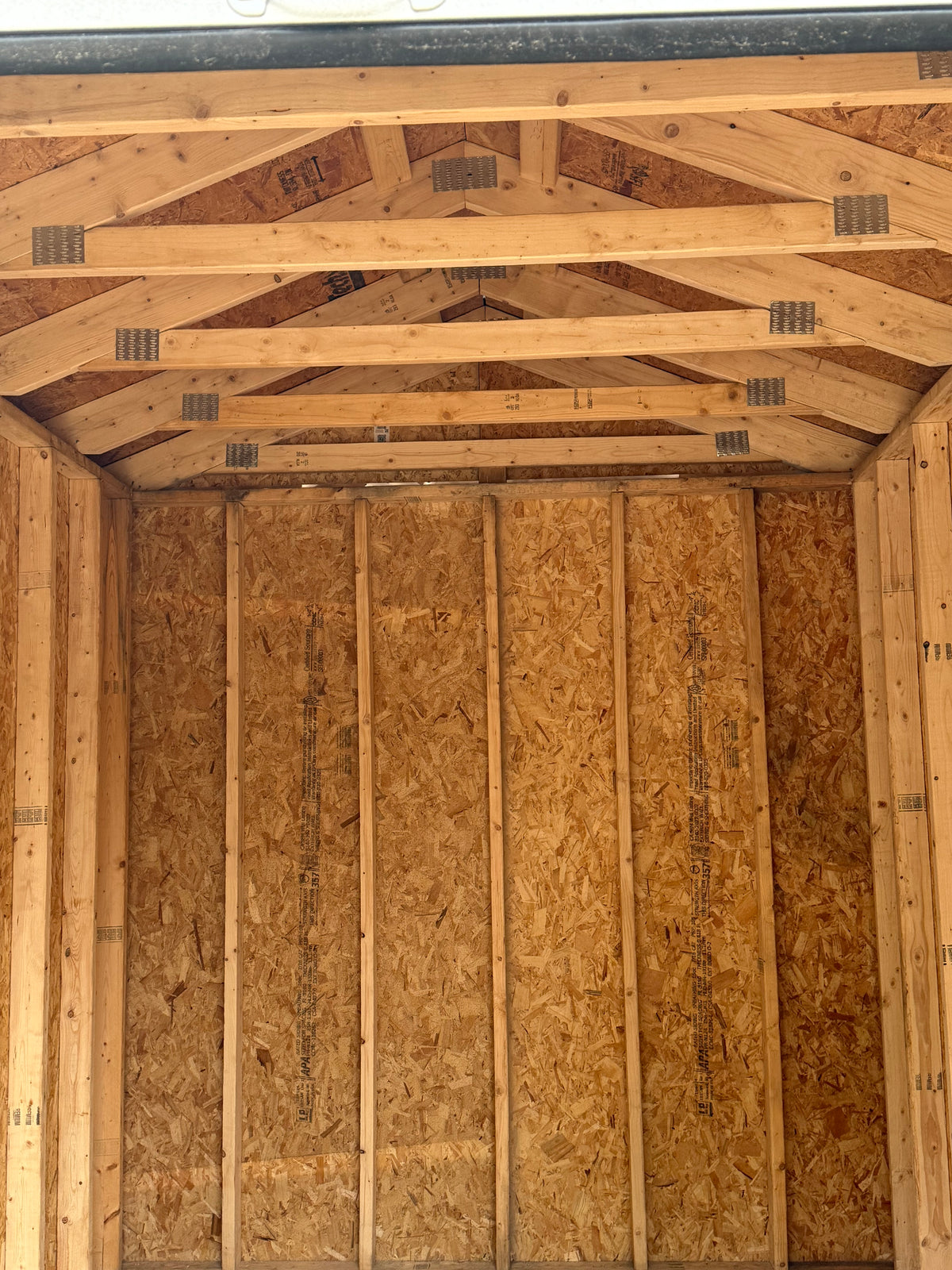 8x12 Storage Shed Garage style