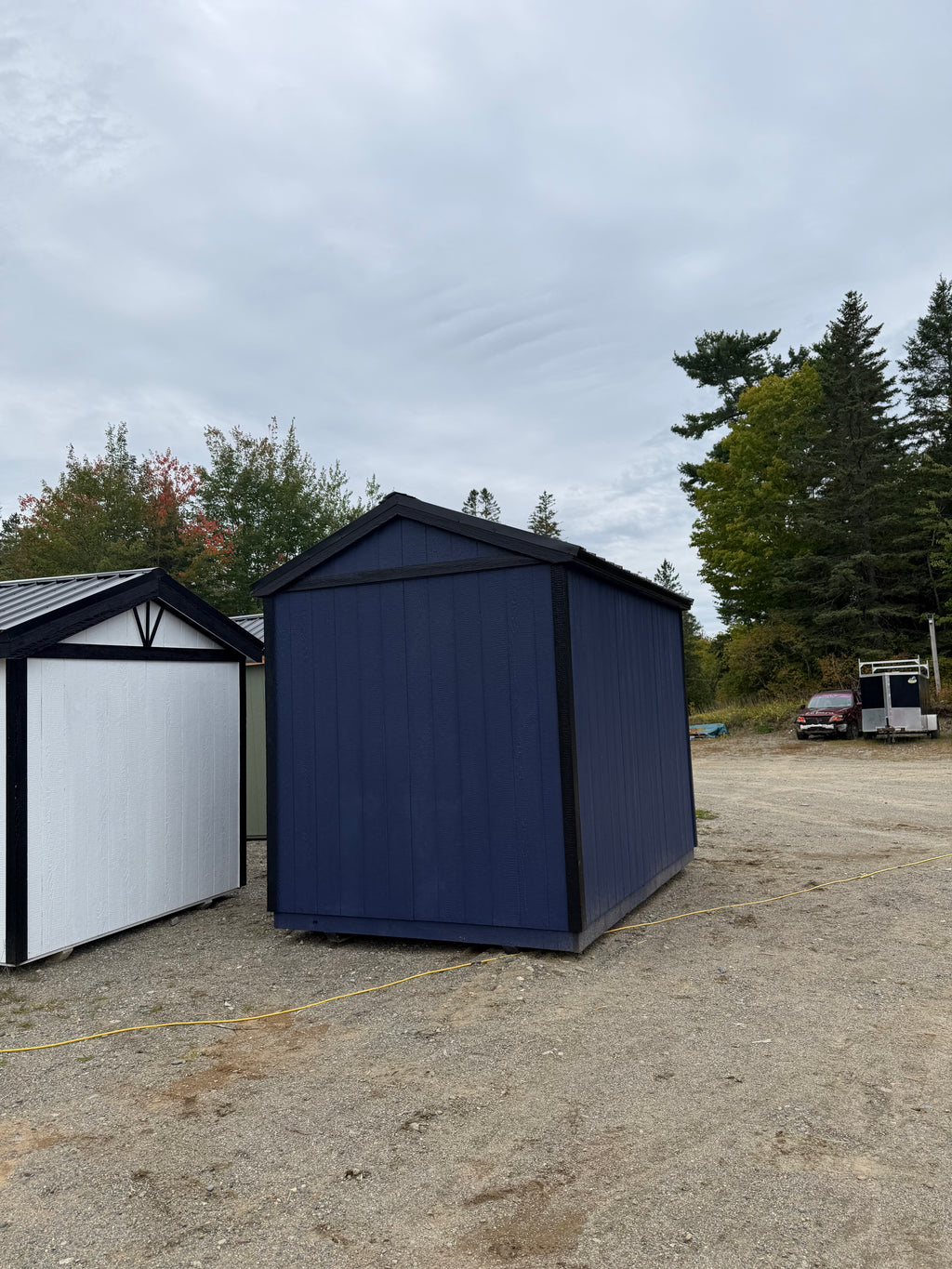 8x12 Storage Shed Garage style